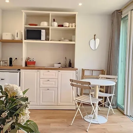 Splendide Parking Clim Terrasse * 사나리쉬르메르